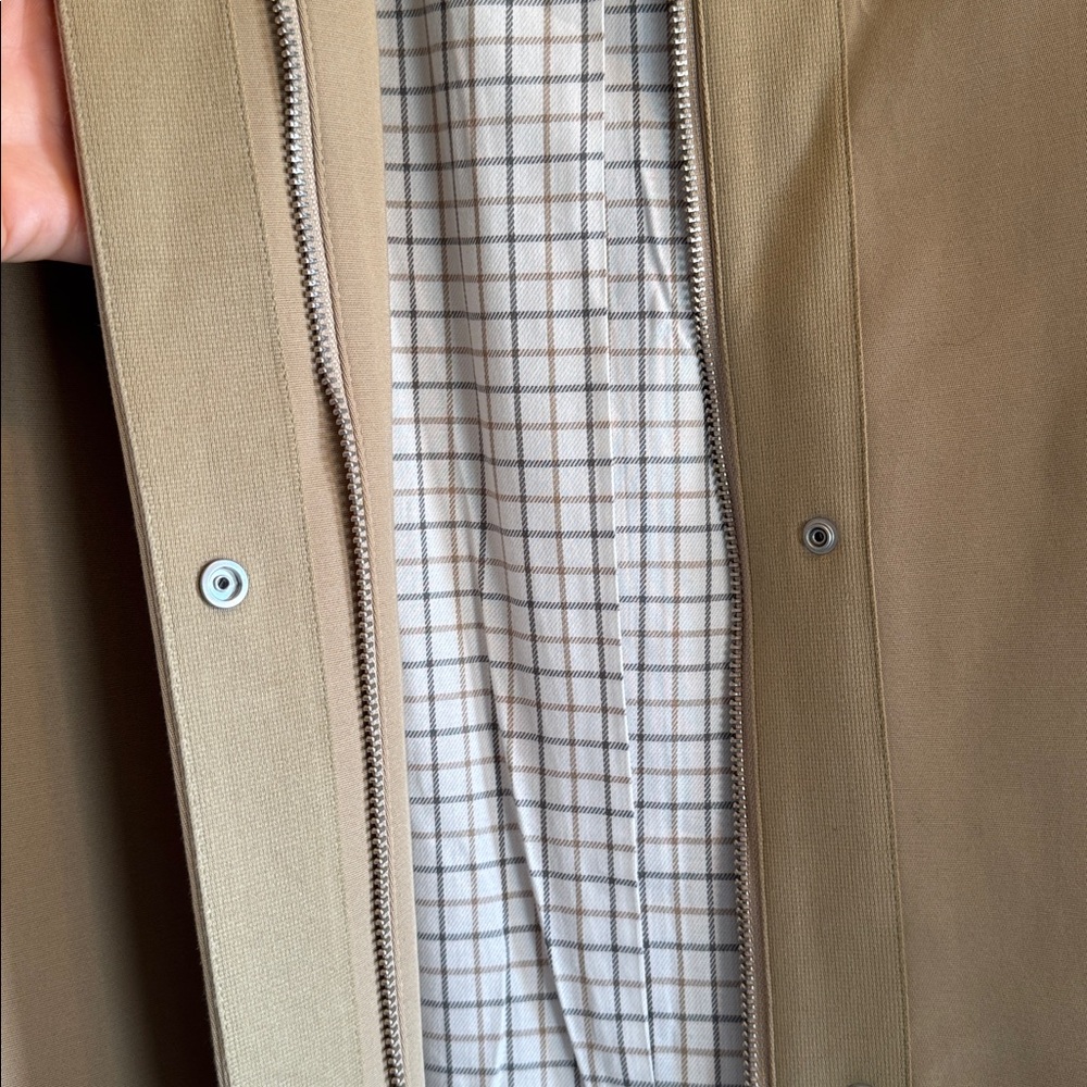 Vince Cotton Utility Trench Coat - Picture 7 of 10